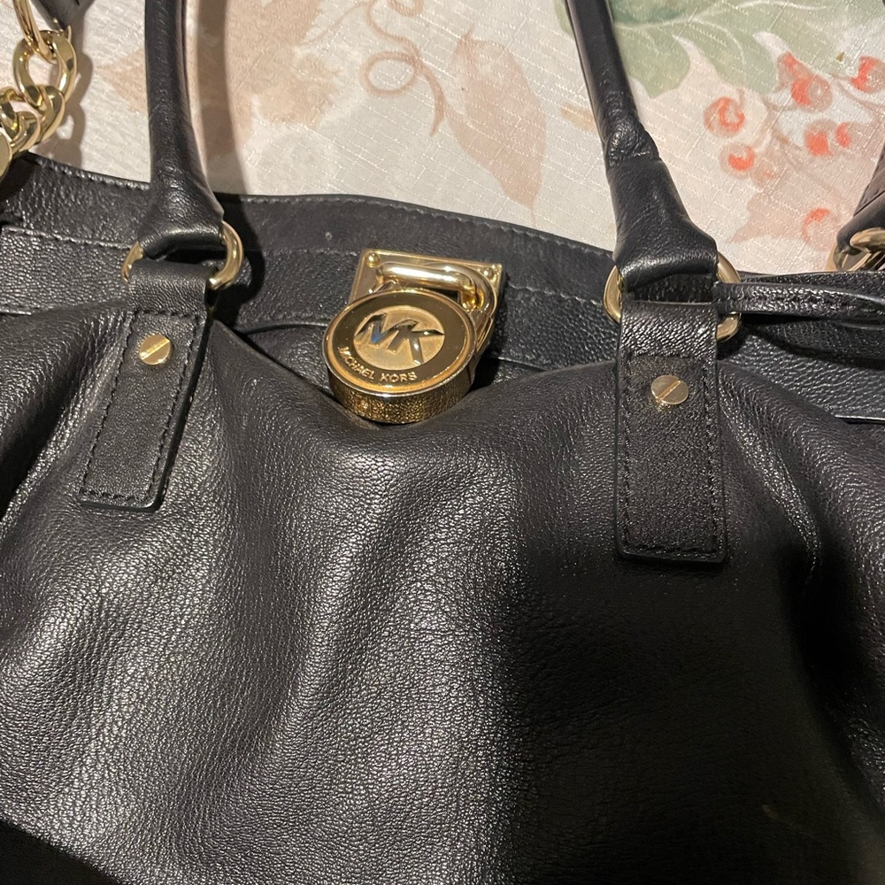 Michael Kors Hamilton Bag Black